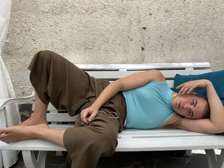 Naakte gelekte OnlyFans-foto van Nico