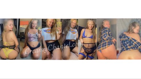 Naakte gelekte OnlyFans-foto van Creamychantel Vip