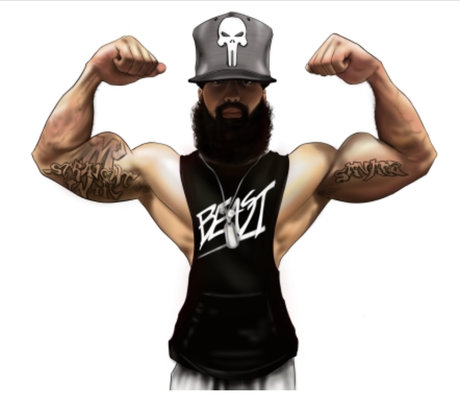 Naakte gelekte OnlyFans-foto van Effin King