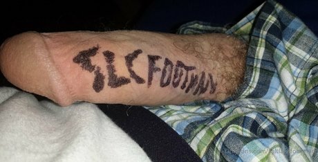Naakte gelekte OnlyFans-foto van Saltlakefootman