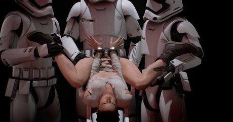Naakte gelekte OnlyFans-foto van Rey From Star Wars