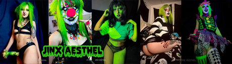 Naakte gelekte OnlyFans-foto van Jinx Aesthel