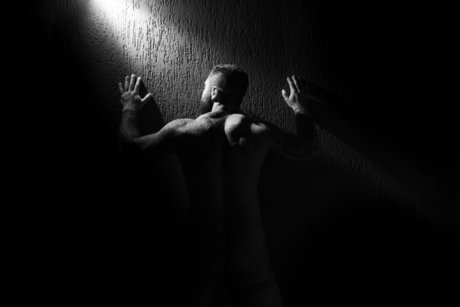 Naakte gelekte OnlyFans-foto van Oak