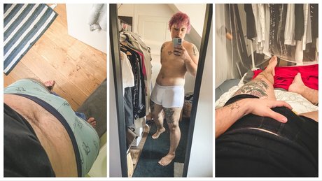 Naakte gelekte OnlyFans-foto van Neas