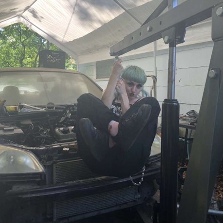 Naakte gelekte OnlyFans-foto van Gloomybaby