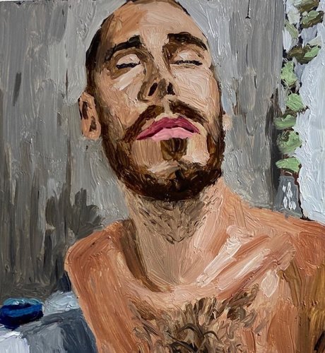 Naakte gelekte OnlyFans-foto van Adamchuck