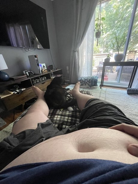Naakte gelekte OnlyFans-foto van Jarebear