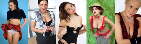 Naakte gelekte OnlyFans-foto van Pinup Wow