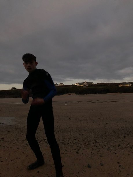Naakte gelekte OnlyFans-foto van Connor Robinson