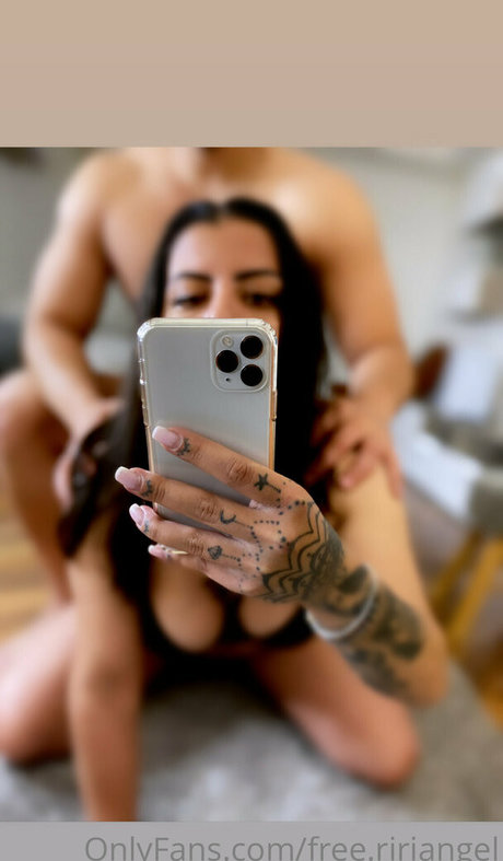 Naakte gelekte OnlyFans-foto van Freeririangel