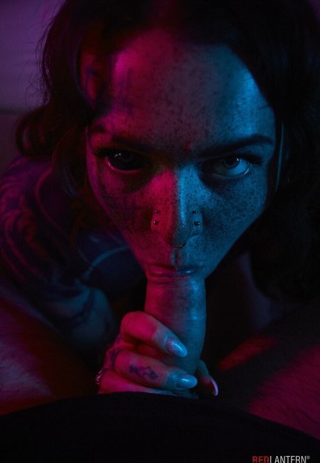 Naakte gelekte OnlyFans-foto van Balea The Scarleg