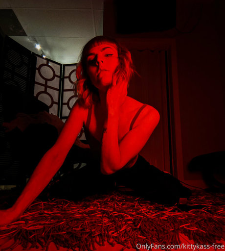 Naakte gelekte OnlyFans-foto van Kittykassfree