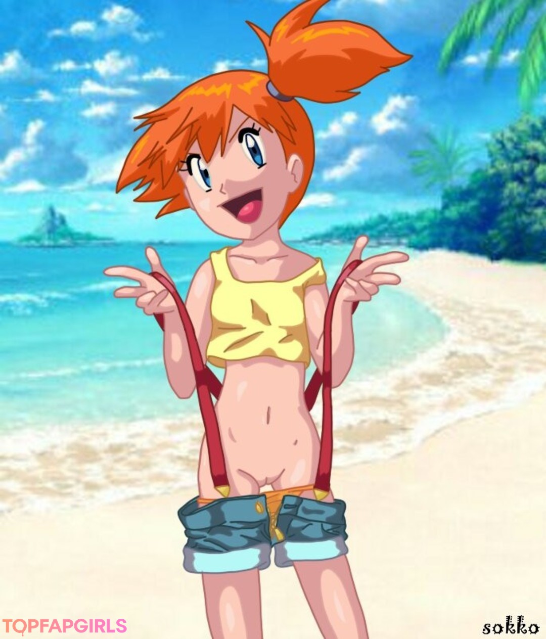 Naakte gelekte OnlyFans-foto van Pokegirls #1502