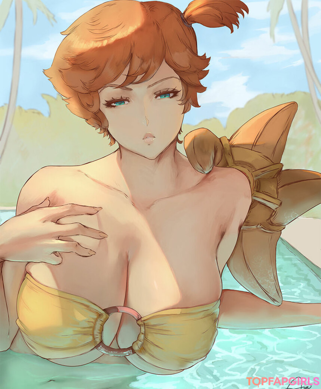 Naakte gelekte OnlyFans-foto van Pokegirls #1535