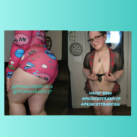 Naakte gelekte OnlyFans-foto van  Thicccbaby Hairy Bbw 