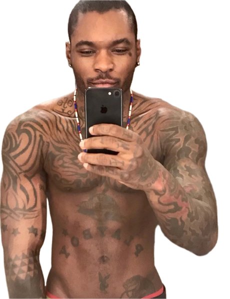Naakte gelekte OnlyFans-foto van Confident Man Lifestyle