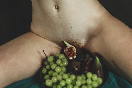 Naakte gelekte OnlyFans-foto van Photoptarmosis