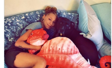Naakte gelekte OnlyFans-foto van Cici Millz