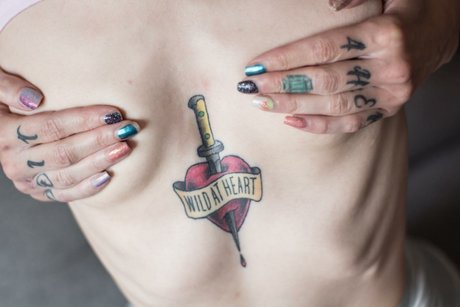 Naakte gelekte OnlyFans-foto van Queen Of The Dark