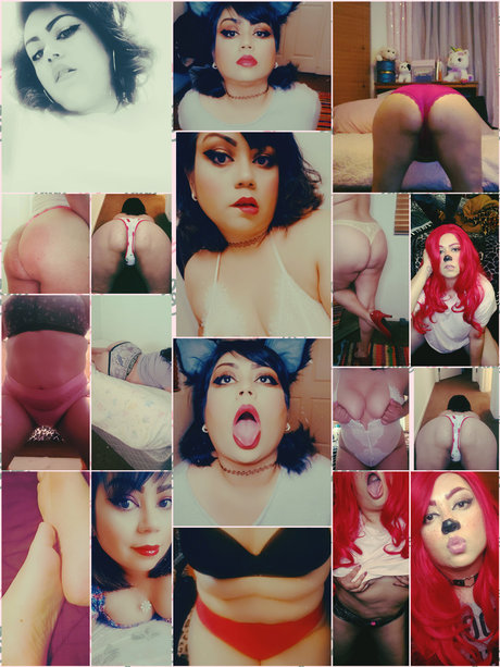 Naakte gelekte OnlyFans-foto van Queenbunny