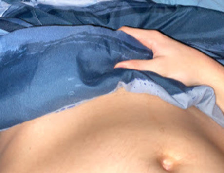 Naakte gelekte OnlyFans-foto van Danny