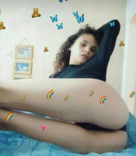 Naakte gelekte OnlyFans-foto van Isabelladl1