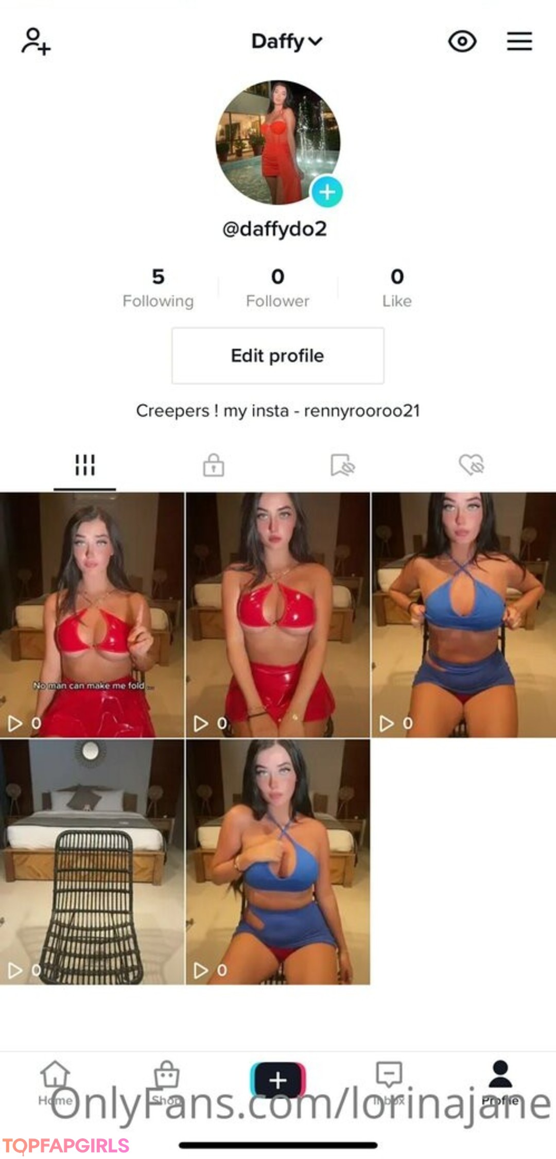 Naakte gelekte OnlyFans-foto van Lorinajane #1382