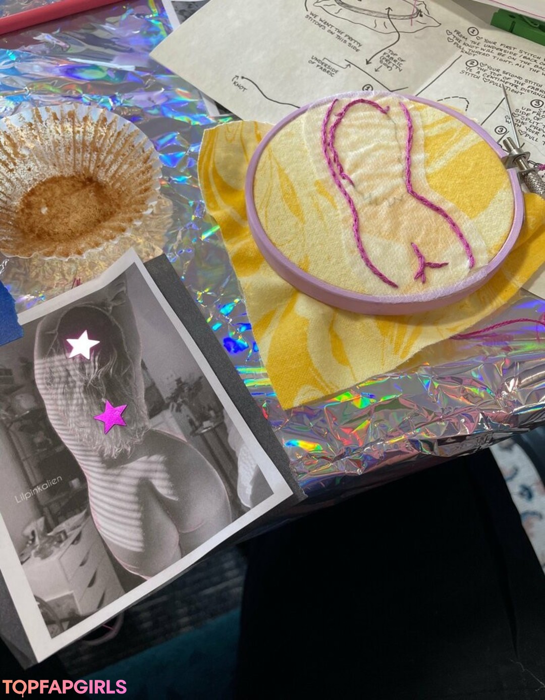 Naakte gelekte OnlyFans-foto van Lilpinkalien #1477