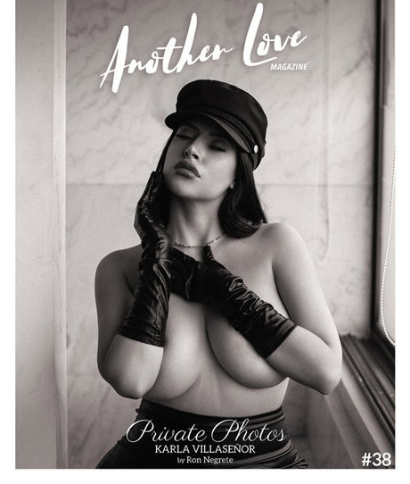 Naakte gelekte OnlyFans-foto van Another Love Magazine