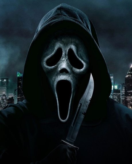Naakte gelekte OnlyFans-foto van Ghostface