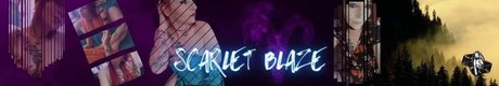 Naakte gelekte OnlyFans-foto van Scarlet Blaze