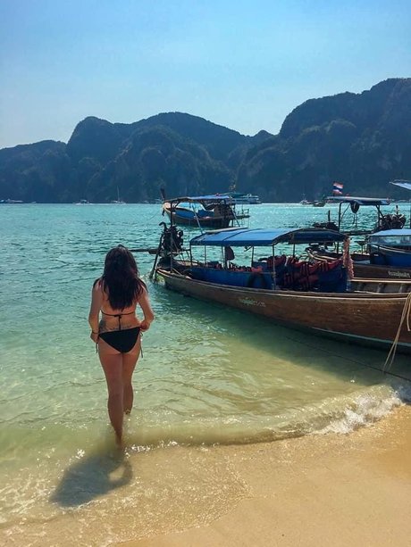 Naakte gelekte OnlyFans-foto van Sarah