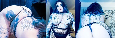 Naakte gelekte OnlyFans-foto van Tattdgothbaddie  Goth Goddess  No Ppv