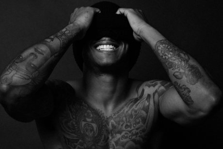 Naakte gelekte OnlyFans-foto van Smooth