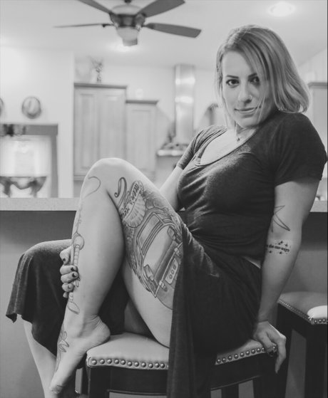Naakte gelekte OnlyFans-foto van Fran