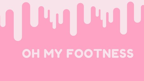Naakte gelekte OnlyFans-foto van Ohmyfootness