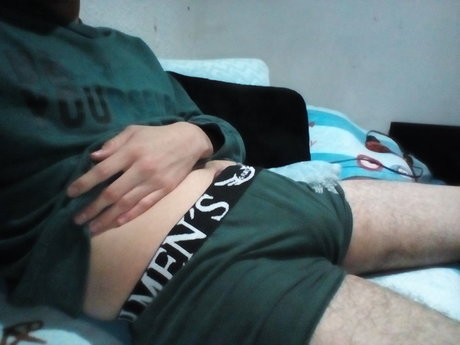 Naakte gelekte OnlyFans-foto van Xavier Mr