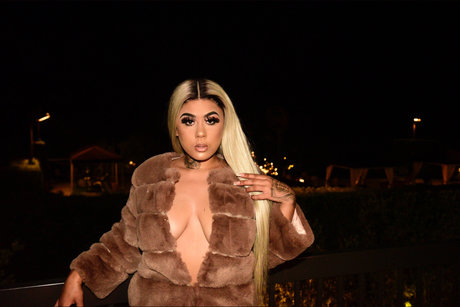 Naakte gelekte OnlyFans-foto van Kayla Bandz