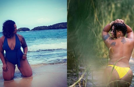 Naakte gelekte OnlyFans-foto van Inanna Ly