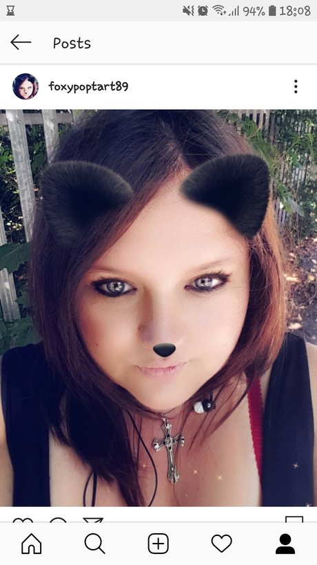 Naakte gelekte OnlyFans-foto van Jaded Nightshade