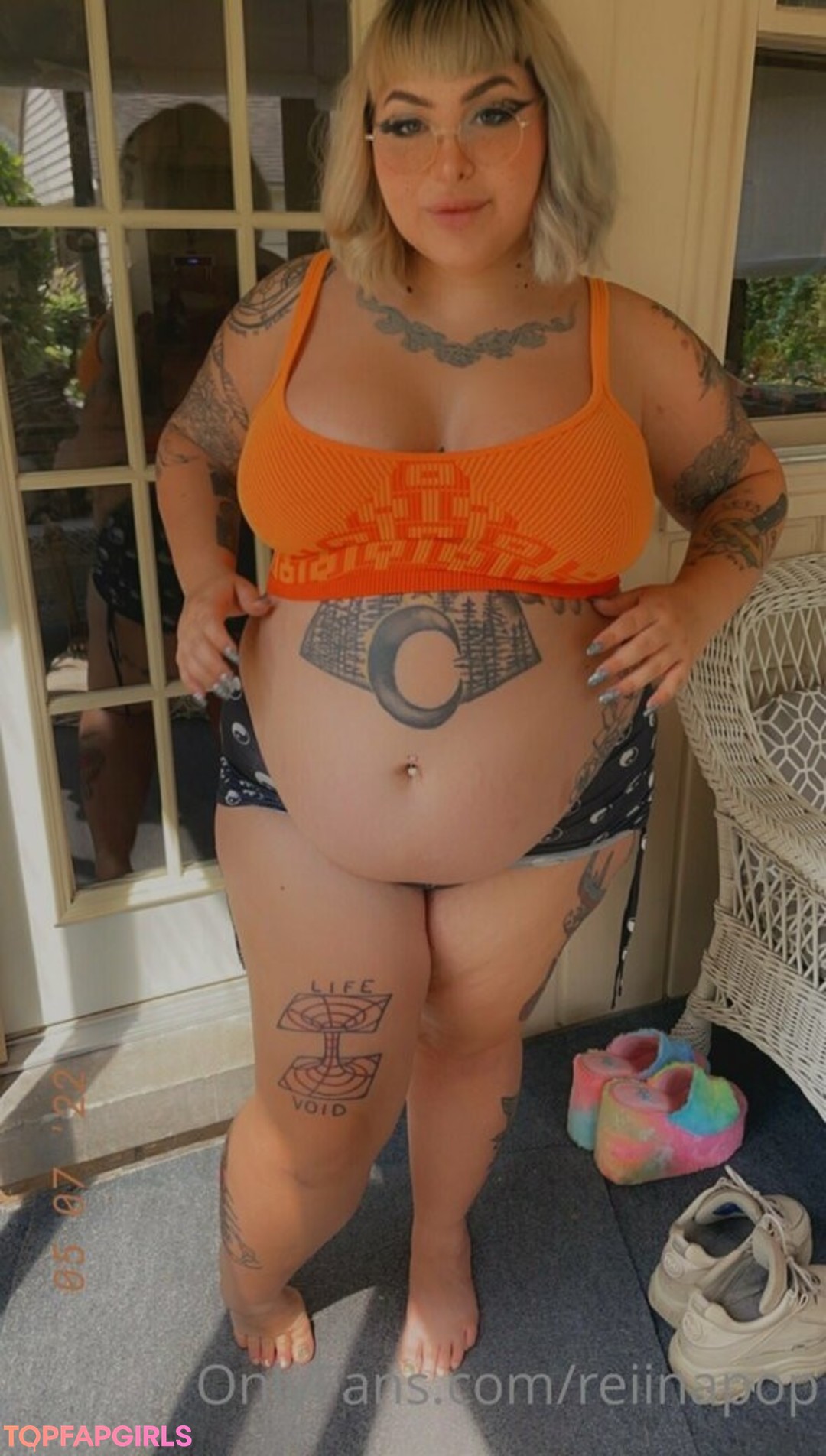 Naakte gelekte OnlyFans-foto van Reiinapop #1043