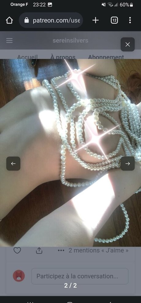 Naakte gelekte OnlyFans-foto van Sereinsilvers