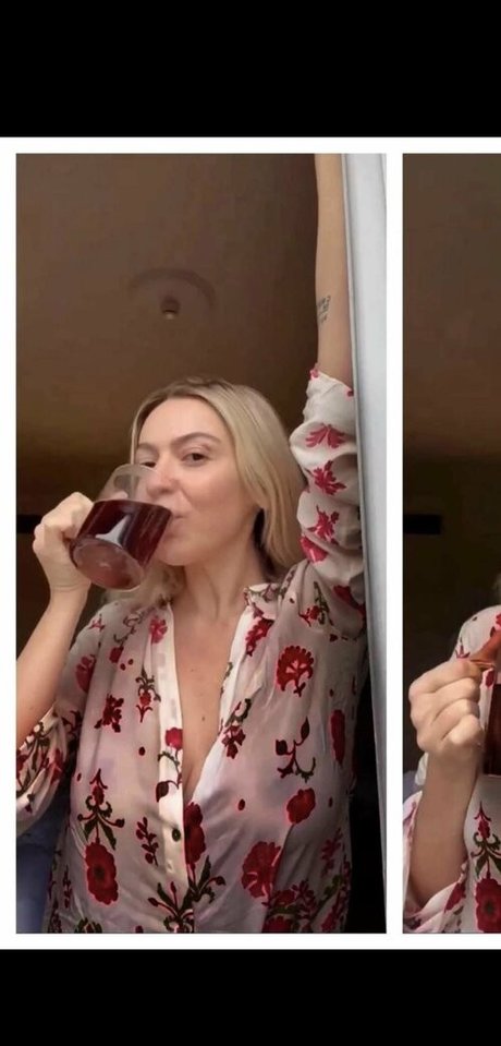 Naakte gelekte OnlyFans-foto van Hadise