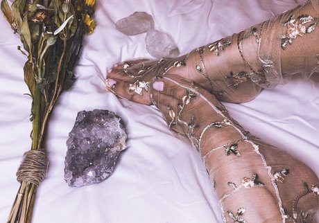 Naakte gelekte OnlyFans-foto van Goddess Kay