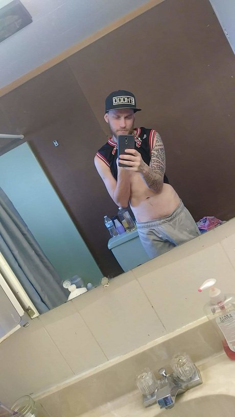 Naakte gelekte OnlyFans-foto van Matthew G