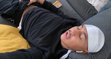 Naakte gelekte OnlyFans-foto van Juan