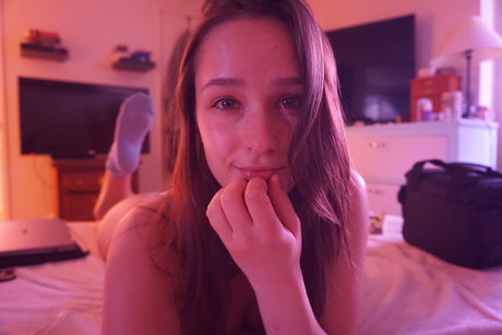 Naakte gelekte OnlyFans-foto van Alexandria C