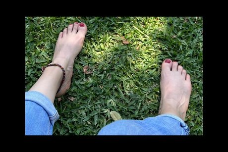 Naakte gelekte OnlyFans-foto van Amazing Feet