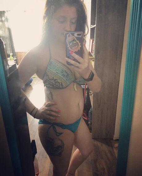 Naakte gelekte OnlyFans-foto van Texas Rose