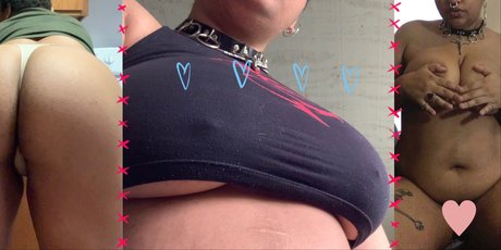 Naakte gelekte OnlyFans-foto van Hairy Hunny